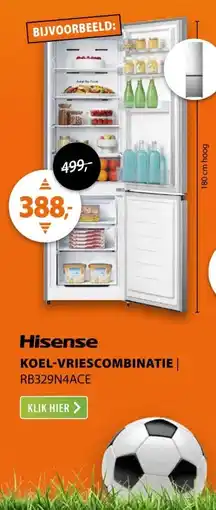 Expert Hisense RB329N4ACE Zilver aanbieding