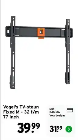GAMMA Vogel's TV-steun Fixed M - 32 t/m 77 inch aanbieding