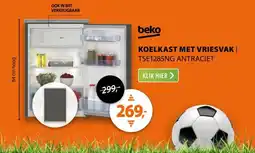 Expert Beko TSE1285NG Antraciet aanbieding