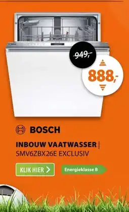 Expert Bosch SMV6ZBX26E EXCLUSIV aanbieding