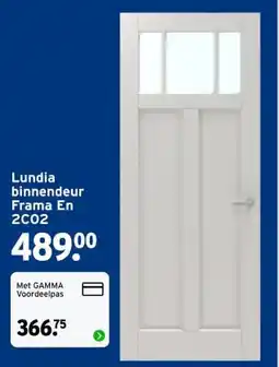 GAMMA Lundia binnendeur Frama En 2002 aanbieding