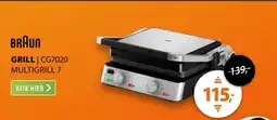Expert Braun CG7020 MultiGrill 7 aanbieding