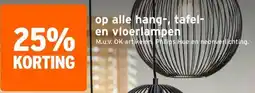 GAMMA op alle hang-, tafel- en vloerlampen aanbieding