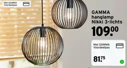 GAMMA GAMMA hanglamp Nikki aanbieding