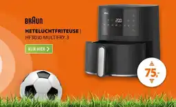 Expert Braun HF3030 MultiFry 3 Zwart aanbieding
