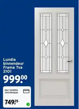 GAMMA Lundia binnendeur Frama Tva 2101 aanbieding