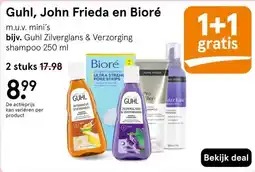 Etos Guhl, John Frieda en Bioré aanbieding