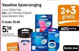 Etos Vaseline lipverzorging aanbieding