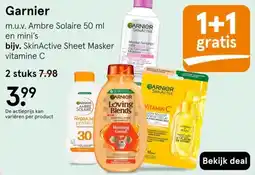 Etos Garnier aanbieding