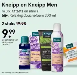 Etos Kneipp en Kneipp Men aanbieding