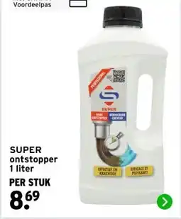 GAMMA SUPER ontstopper aanbieding