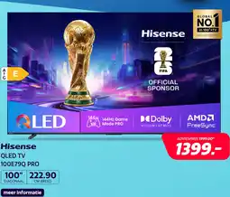 Electroworld Hisense 100E79Q PRO aanbieding