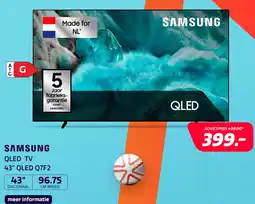 Electroworld Samsung 43 QLED Q7F2 (2025) aanbieding