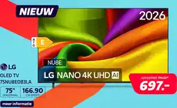Electroworld LG 75NU8E0B3LA aanbieding