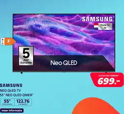 Electroworld Samsung 55 NEO QLED QN83F Mini LED (2025) aanbieding