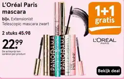 Etos L'Oréal Paris mascara aanbieding