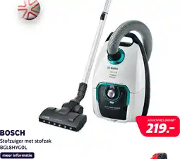Electroworld Bosch BGL8HYG0L Serie 8 ProHygienic aanbieding
