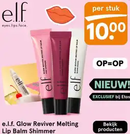 Etos e.l.f. Glow Reviver Melting Lip Balm Shimmer aanbieding