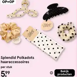 Etos Splendid Polkadots haaraccessoires aanbieding