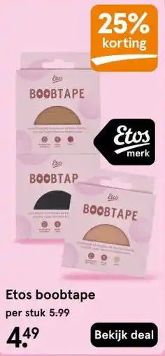 Etos Etos boobtape aanbieding