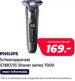 Electroworld Philips S7887/55 Shaver series 7000 aanbieding