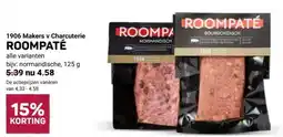 Ekoplaza 1906 Makers v Charcuterie ROOMPATÉ aanbieding