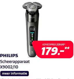Electroworld Philips X9002/10 aanbieding