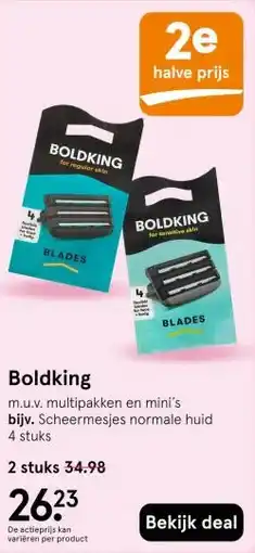 Etos Boldking aanbieding