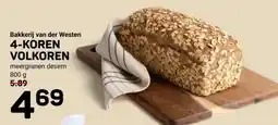 Ekoplaza Bakkerij van der Westen 4-KOREN VOLKOREN aanbieding