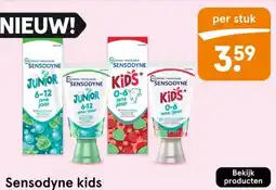 Etos Sensodyne kids aanbieding