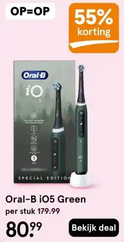 Etos Oral-B i05 Green aanbieding