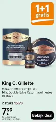 Etos King C. Gillette aanbieding