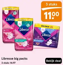 Etos Libresse big packs aanbieding