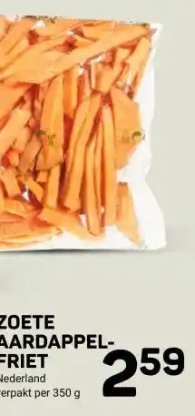 Ekoplaza ZOETE AARDAPPEL- FRIET aanbieding