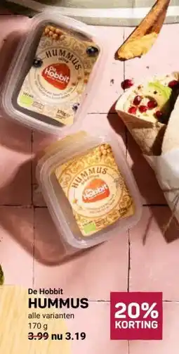 Ekoplaza De Hobbit HUMMUS aanbieding