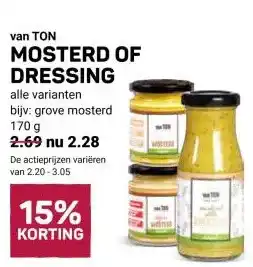 Ekoplaza van TON MOSTERD OF DRESSING aanbieding