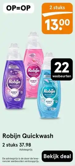 Robijn Quickwash