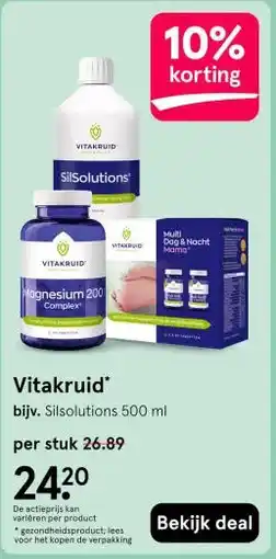 Etos Vitakruid aanbieding
