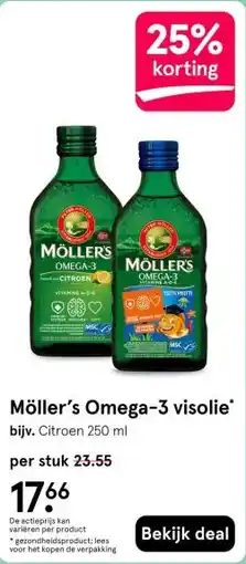 Etos Möller's Omega-3 visolie aanbieding