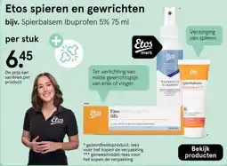 Etos Etos spieren en gewrichten aanbieding