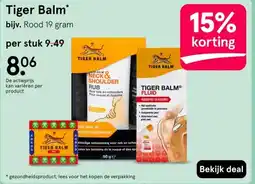Etos Tiger Balm aanbieding