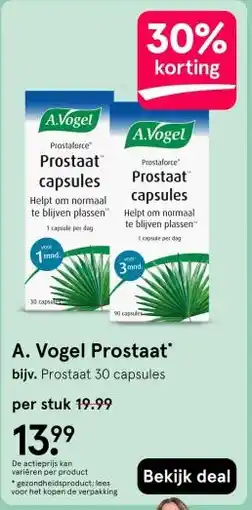 Etos A. Vogel Prostaat aanbieding