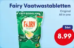 Die Grenze Fairy Vaatwastabletten aanbieding