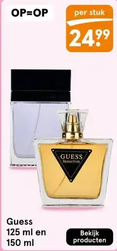 Etos Guess 125 ml en aanbieding