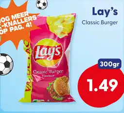 Die Grenze Lay's Classic Burger aanbieding