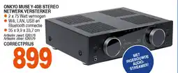 Correct Onkyo Muse Y-40B Stereo Netwerk Versterker aanbieding