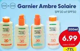 Die Grenze Garnier Ambre Solaire aanbieding