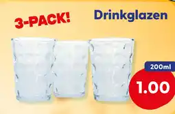 Die Grenze Drinkglazen 3-pack aanbieding