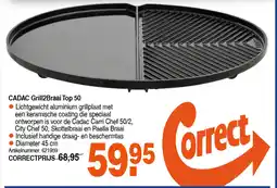 Correct Cadac Grill2Braai Top 50 aanbieding