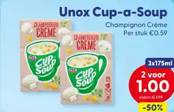Die Grenze Unox Cup-a-Soup aanbieding